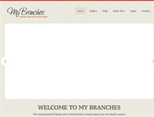 Tablet Screenshot of my-branches.com